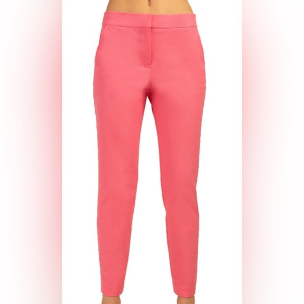 Trina Turk NWT Aubree 2 Candy Pink Ankle Pants Size 10